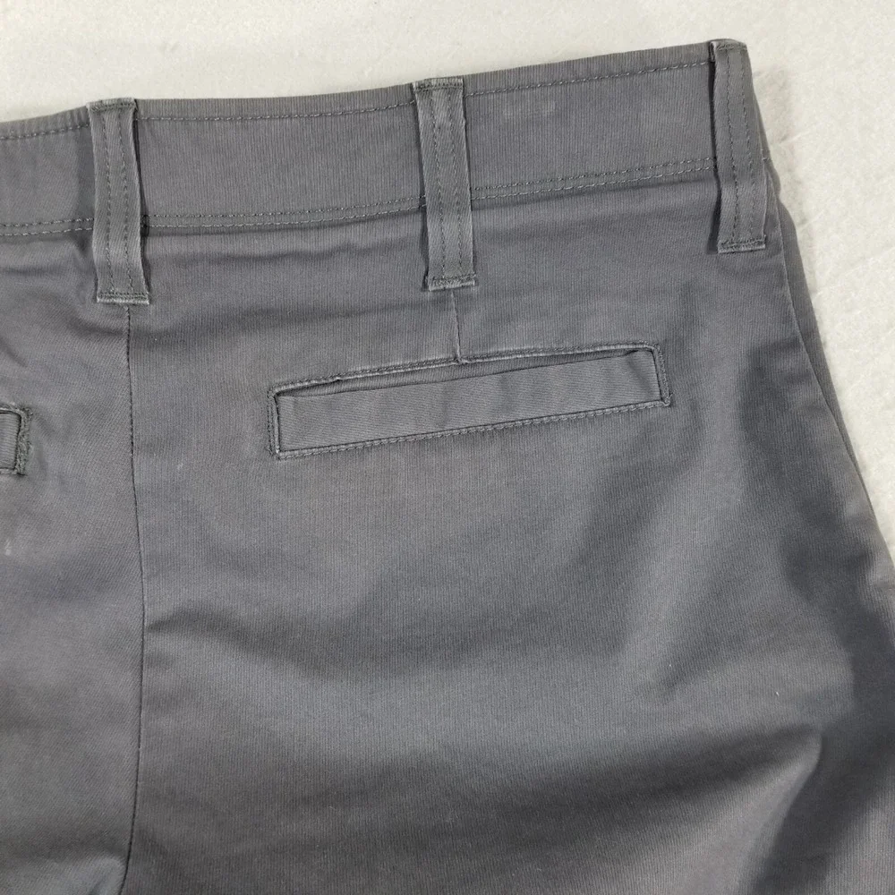 Wrangler khaki chino pants men's 36x32 gray comfort waist flex stretch
